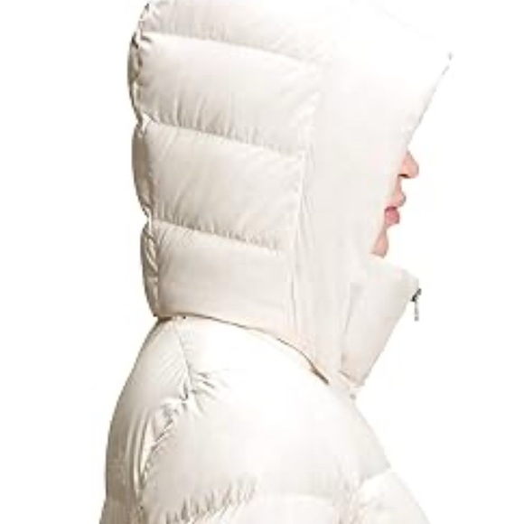 THE NORTH FACE Women's Metropolis Insulated Parka 550 Fill Gardenia White, Large - Picture 4 of 5